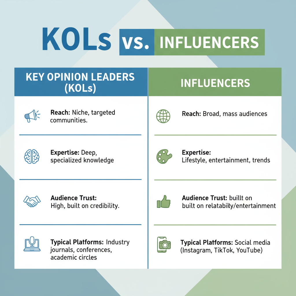 Introduction to Key Opinion Leaders (KOLs) in Marketing — define key opinion leader