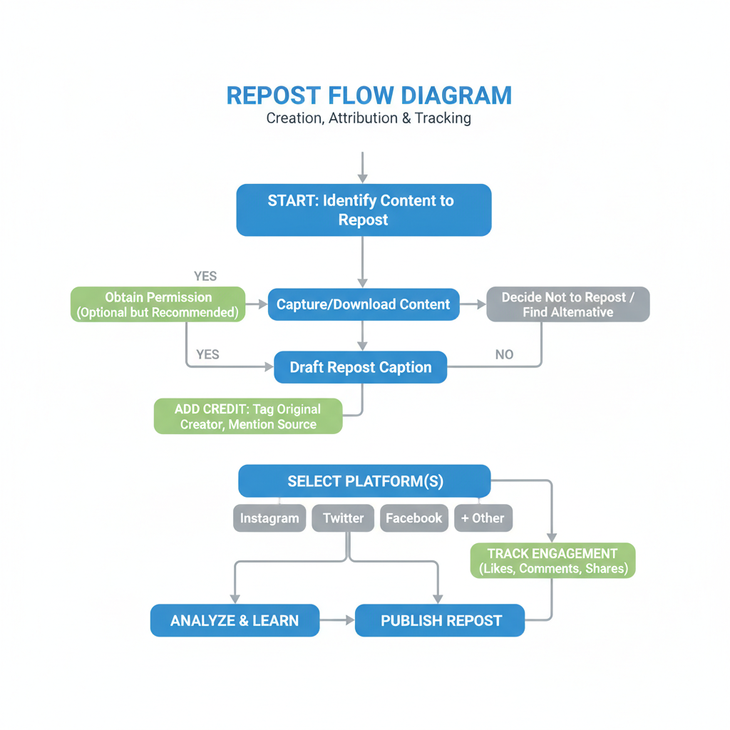 Main Purposes of Reposting — define repost and how it impacts social media engagement