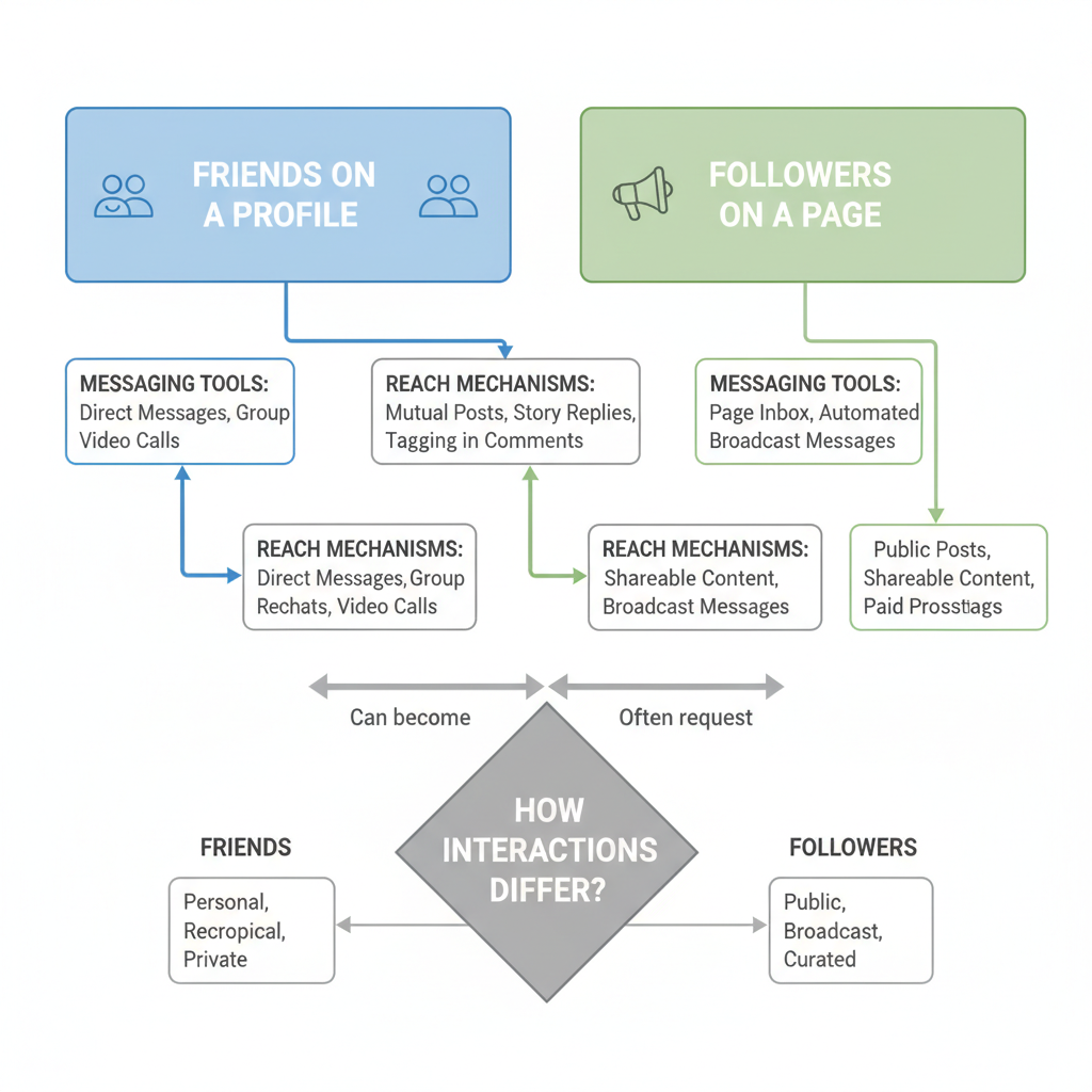 Introduction to Facebook Entities: Profile vs Page — difference between facebook profile and page