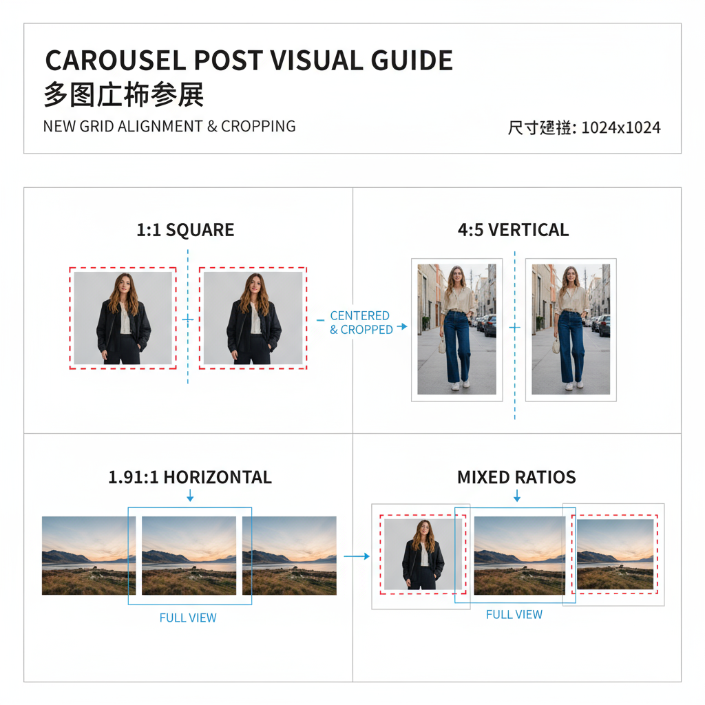 Reel Preview Dimensions in Grid View — dimensions of the new instagram grid
