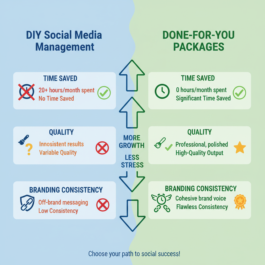 Done for You Social Media Content to Save Time and Boost Growth — done for you social media content