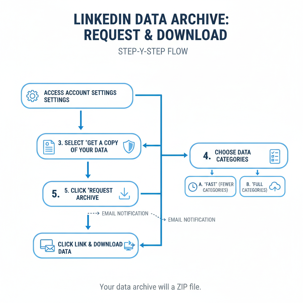 How to Download Your LinkedIn Data Archive Step-by-Step — download content from linkedin safely legally