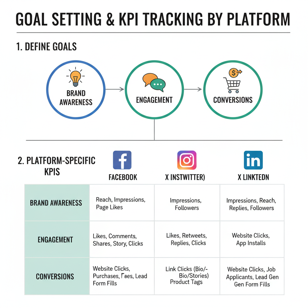 Steps in a Social Media Audit — efficient social media management workflow for brands