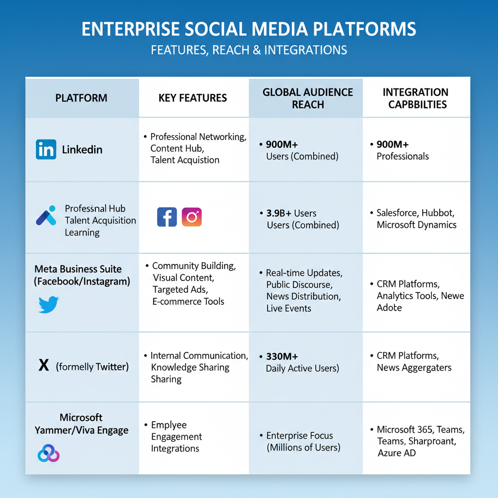 Understanding Enterprise Social Media Solutions — enterprise social media solutions