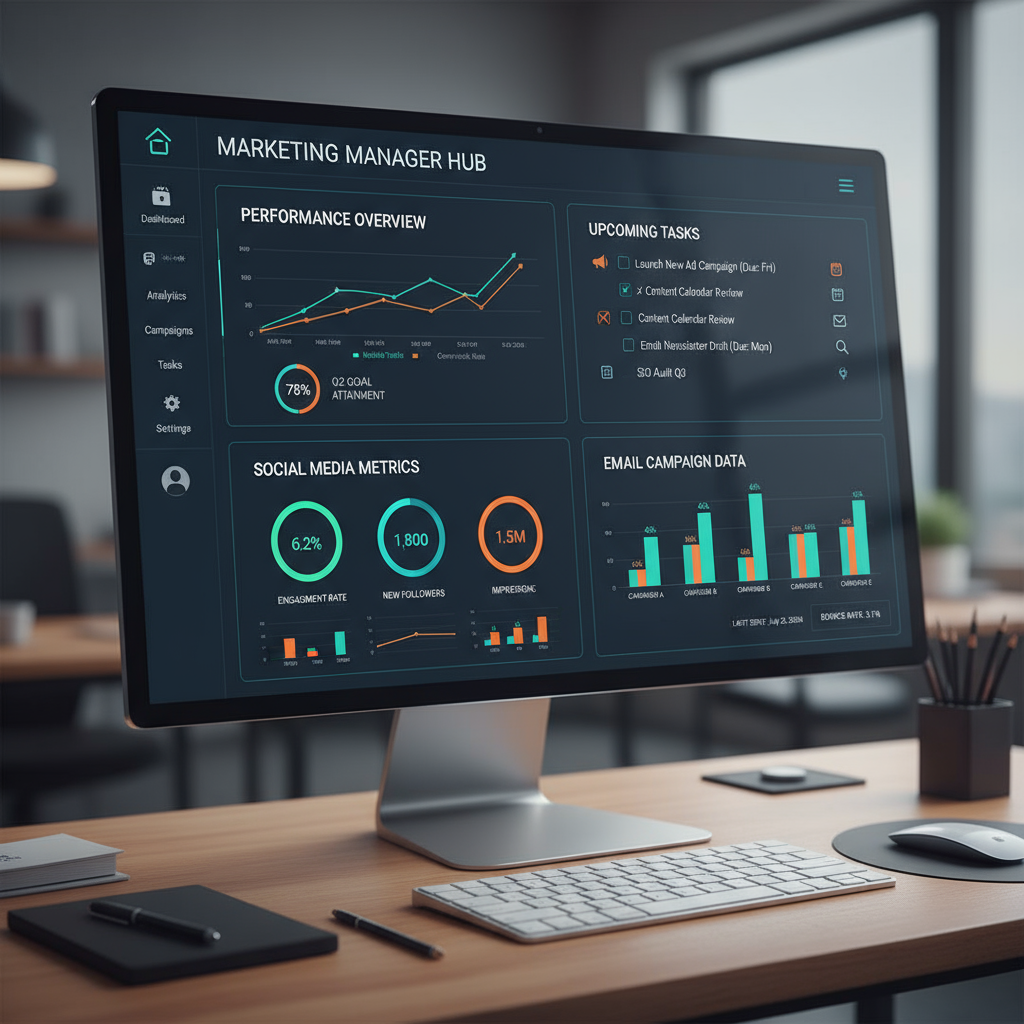 Analytics and Reporting Tools — essential marketing manager tools