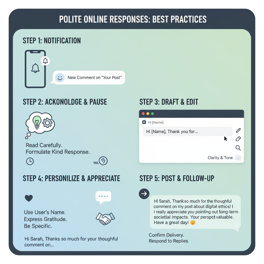 Maintain a Respectful Language and Tone — essential social media manners