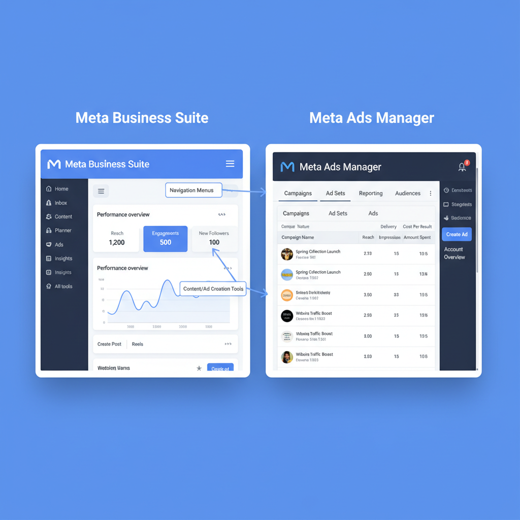 Introduction to Meta Business Suite vs Ads Manager: Choosing the Right Meta Tool for Business Growth — facebook meta business suite vs ads manager