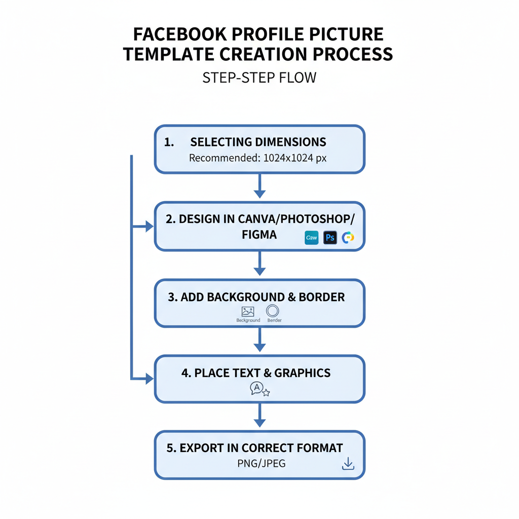 Choosing the Right Design Tool: Canva, Photoshop, Figma — facebook template profile picture