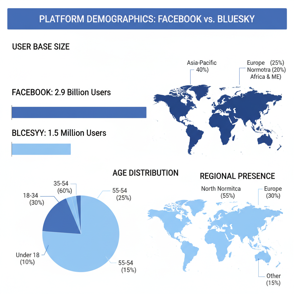 Feed Algorithms and Control — facebook vs bluesky
