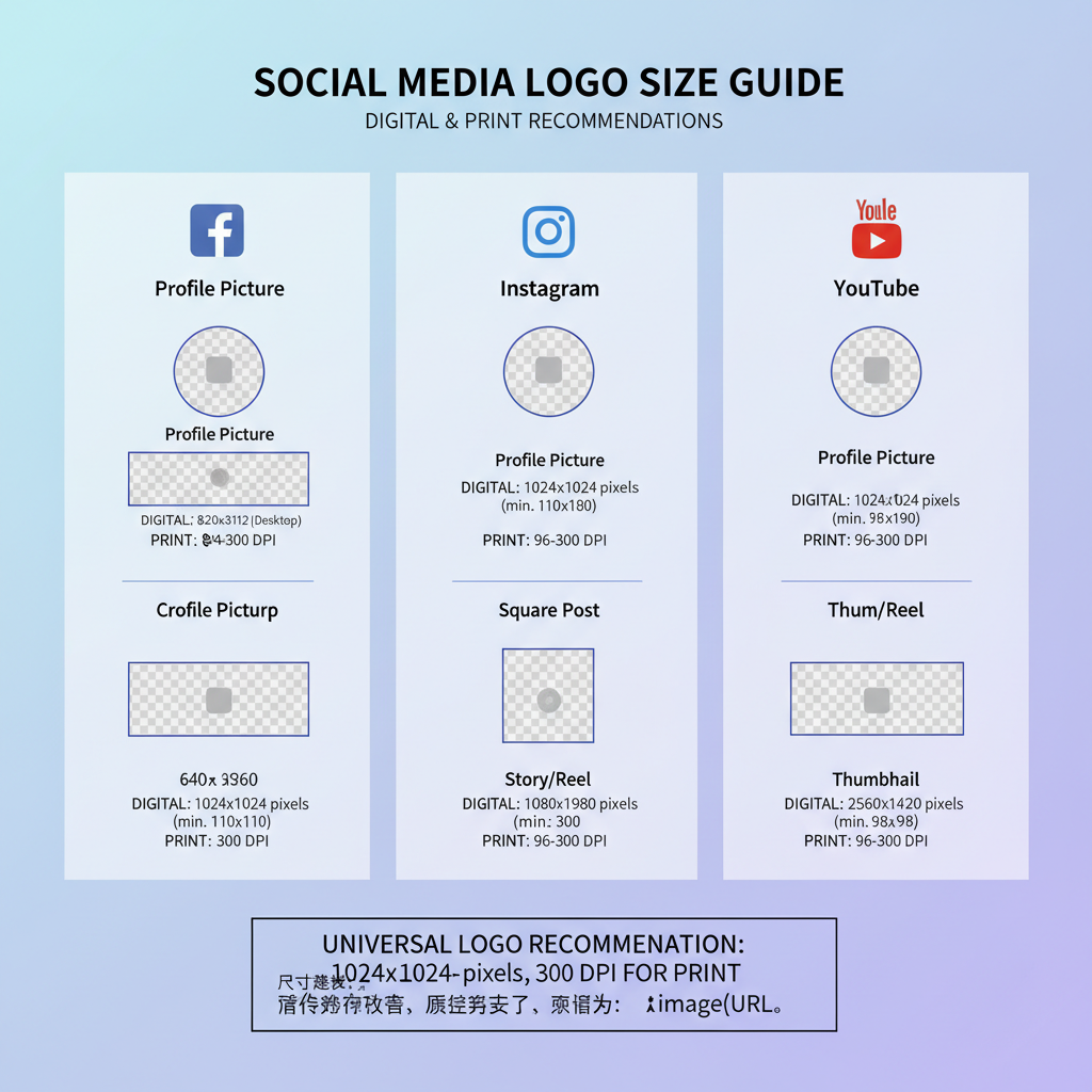 FB Instagram YouTube Logo Guidelines for Branding Use — fb instagram youtube logo branding guidelines