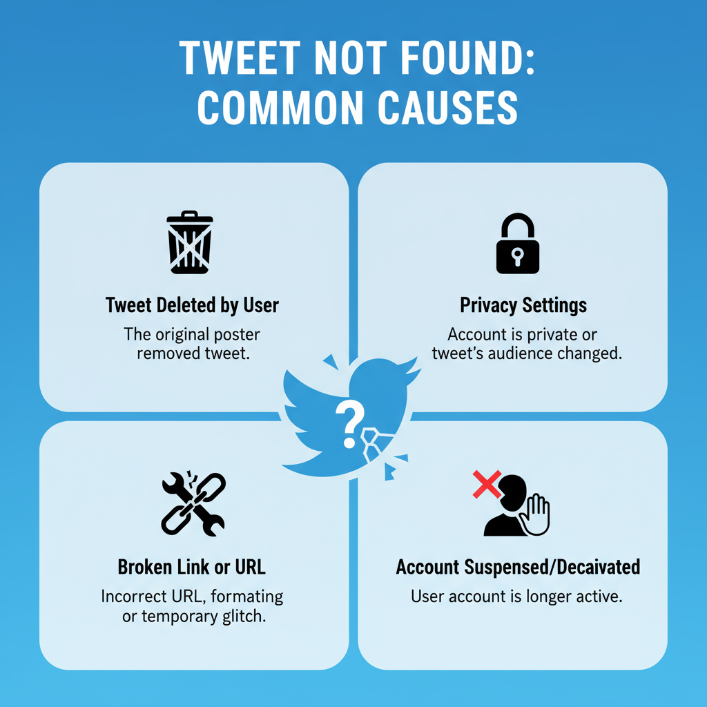App Method — fix tweet not found error twitter