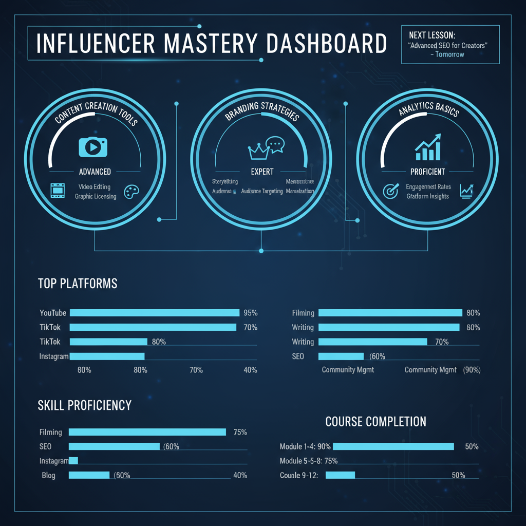 Overview of Free Reputable Online Influencer Courses — free social media influencer course for beginners