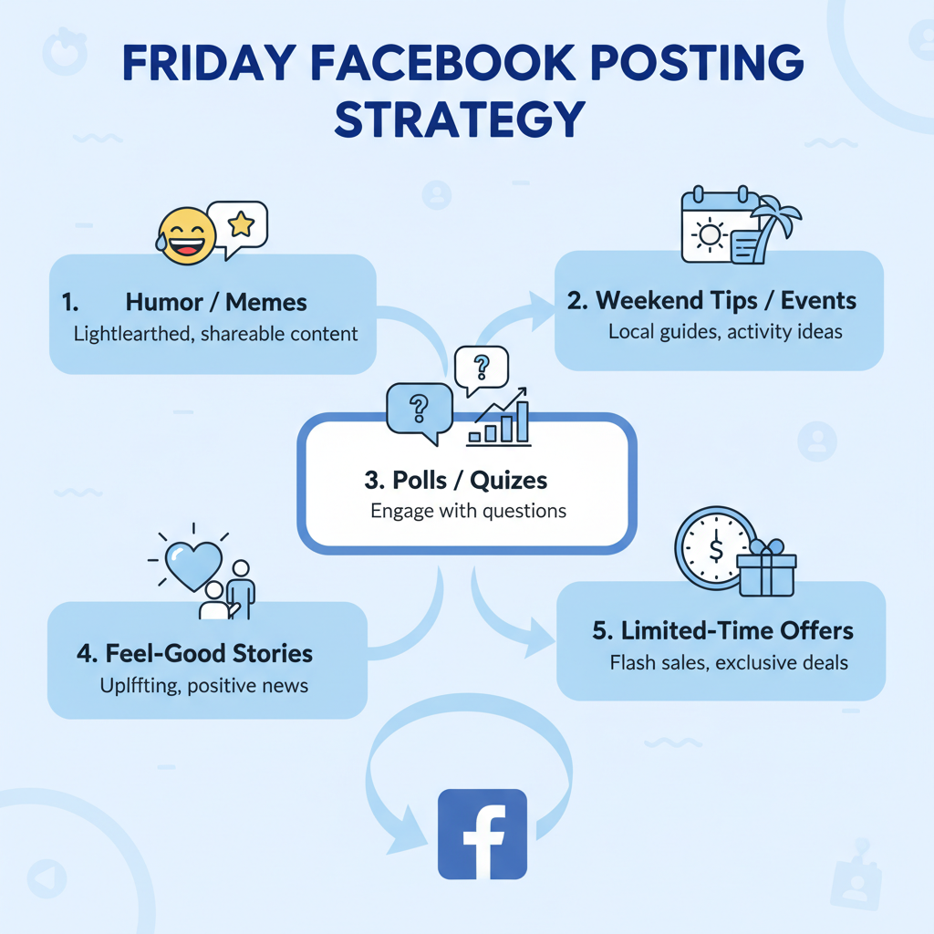 Post “Feel-Good” Stories to Encourage Shares — friday facebook posts