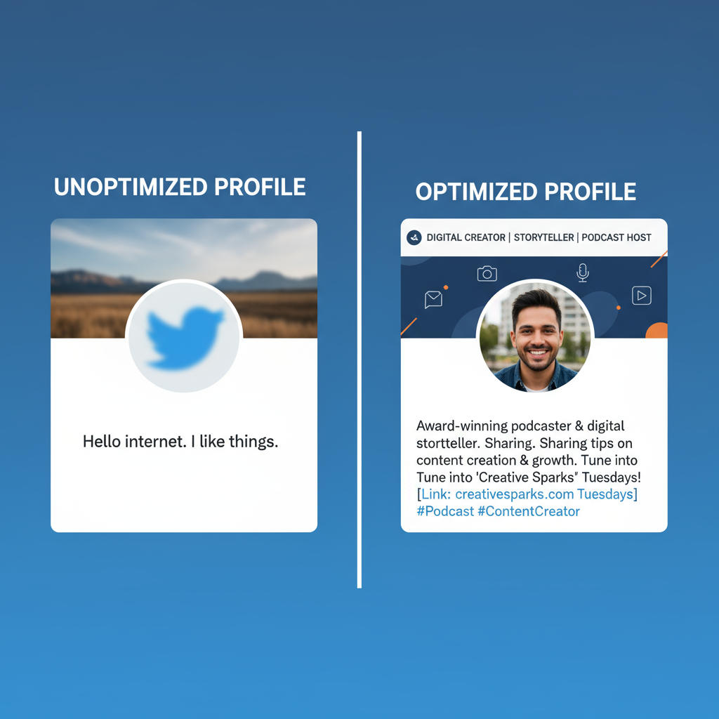 Optimize Your Twitter Bio, Profile Picture, and Header — get twitter followers free