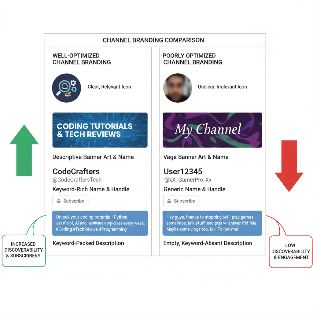 Optimize Channel Branding for Discoverability — grow channels quickly sustainably