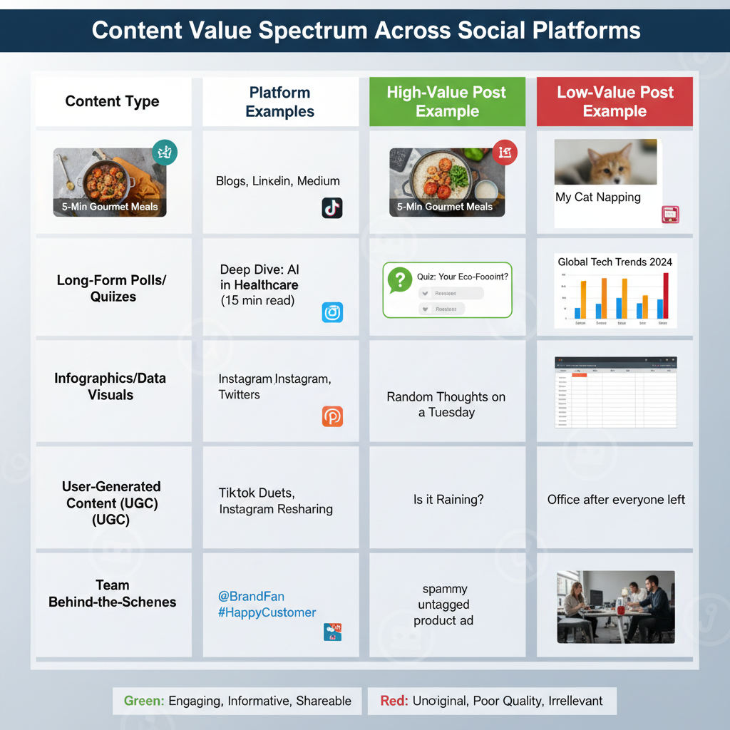 Creating High-Value, Relevant, and Consistent Content — grow followers organically