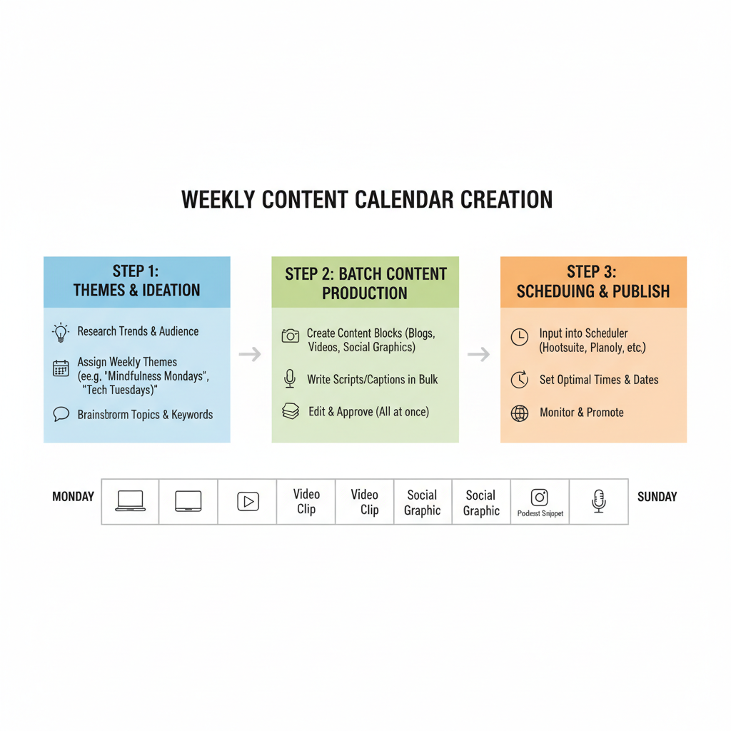 Identifying Content Themes and Pillars — hard posting consistent impactful social media