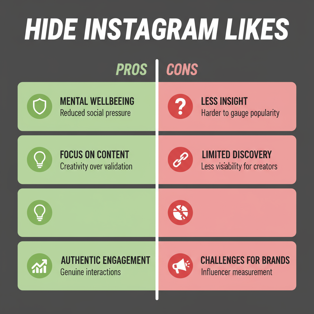Step-by-Step on Mobile App — hiding instagram likes