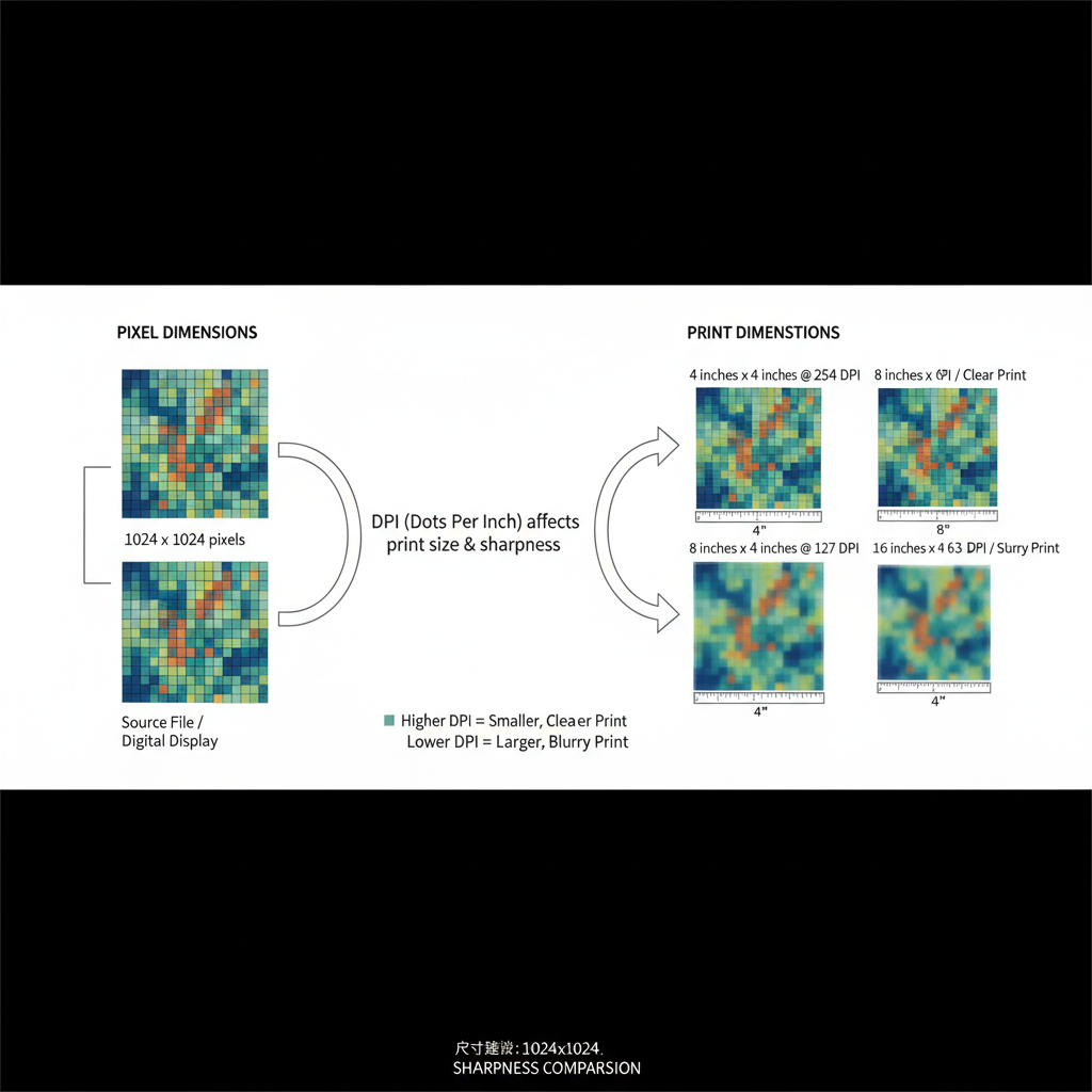 How DPI Affects Print Quality and Sharpness — high resolution photo dimensions