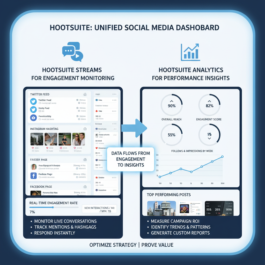 Steps to Schedule: — hootsuite and facebook management guide