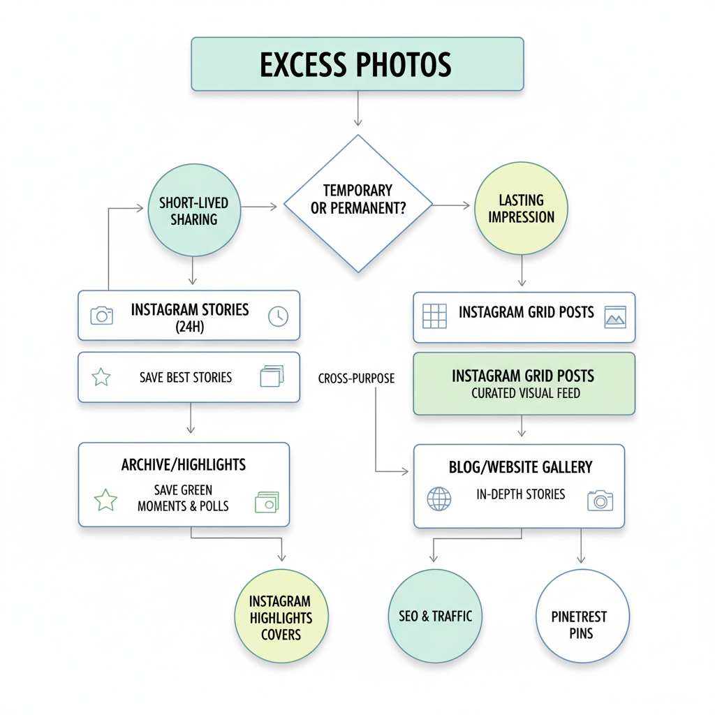 Using Instagram Stories for Additional Photos — how are people posting more than 10 photos on instagram