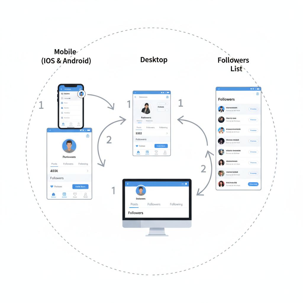 Step-by-Step Instructions — how can i see my instagram followers