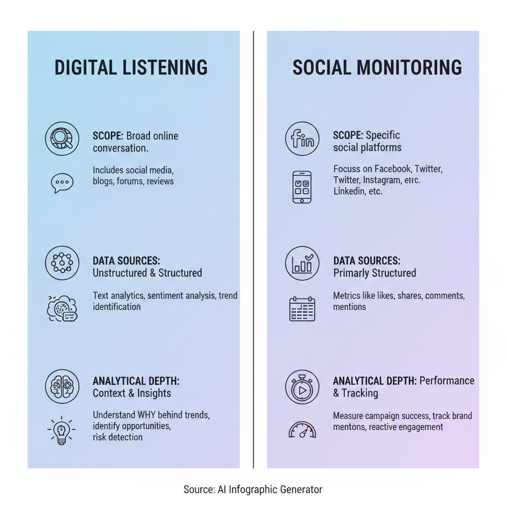 3. Competitor Intelligence — how digital listening can transform your business strategy