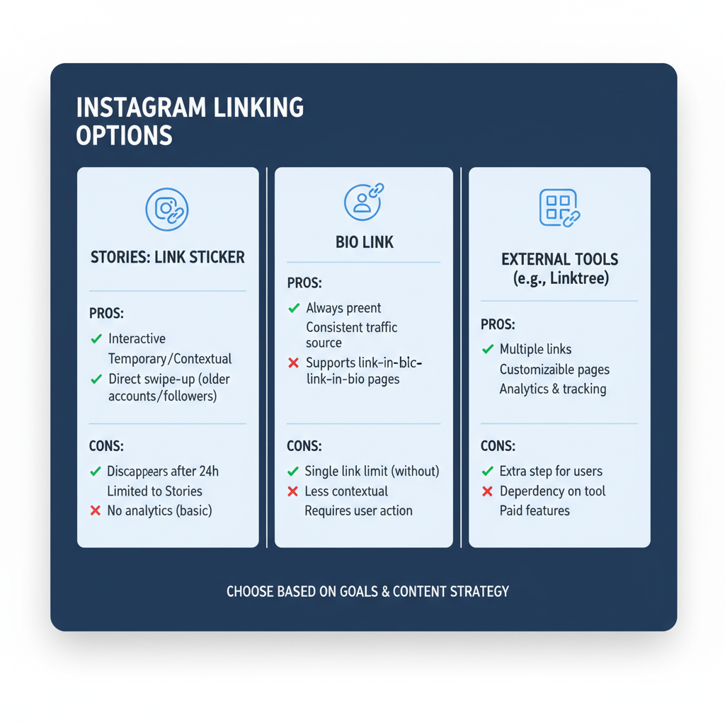 Customize Sticker Text and Placement — how do i add a link to an instagram story