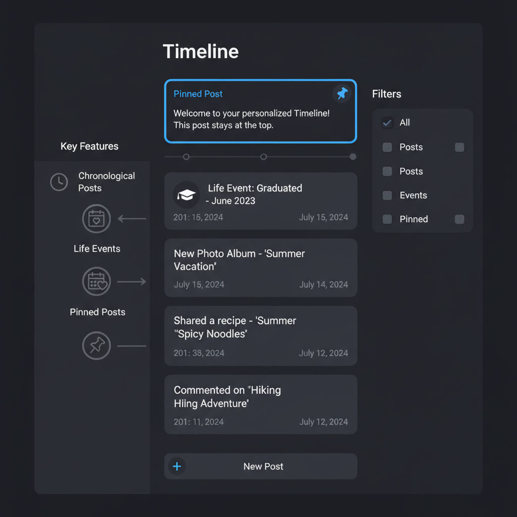 Mobile Steps: — how do i get timeline on facebook
