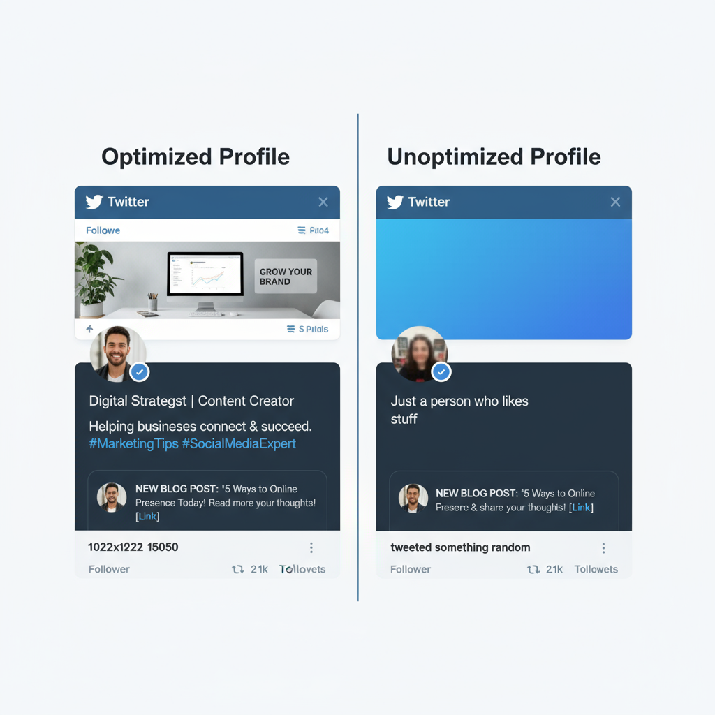 Profile Optimization Checklist — how do you get more followers on twitter