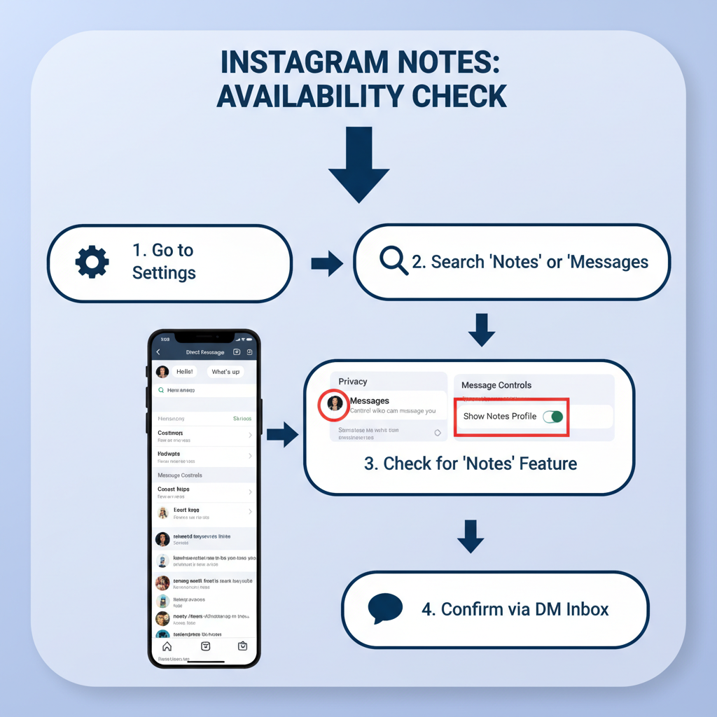 Navigating to the Notes Section in Direct Messages — how do you leave a note on instagram