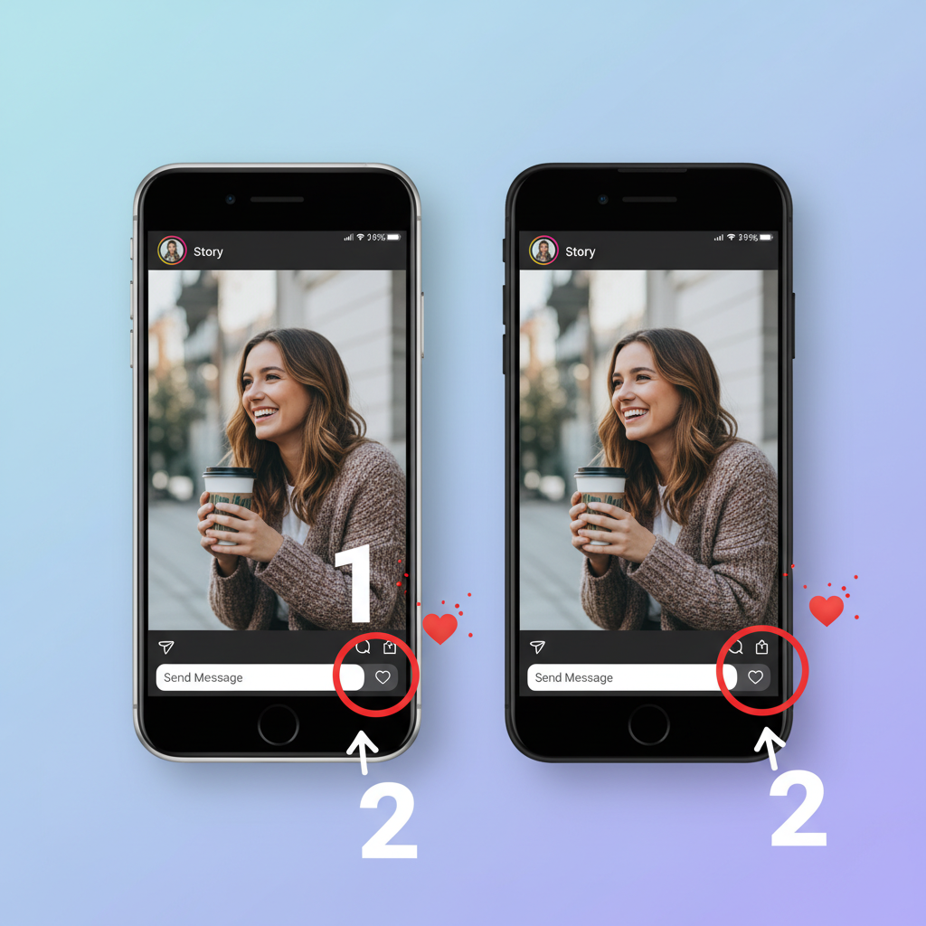 Step-by-Step Guide to Liking a Story (Mobile App) — how do you like an instagram story