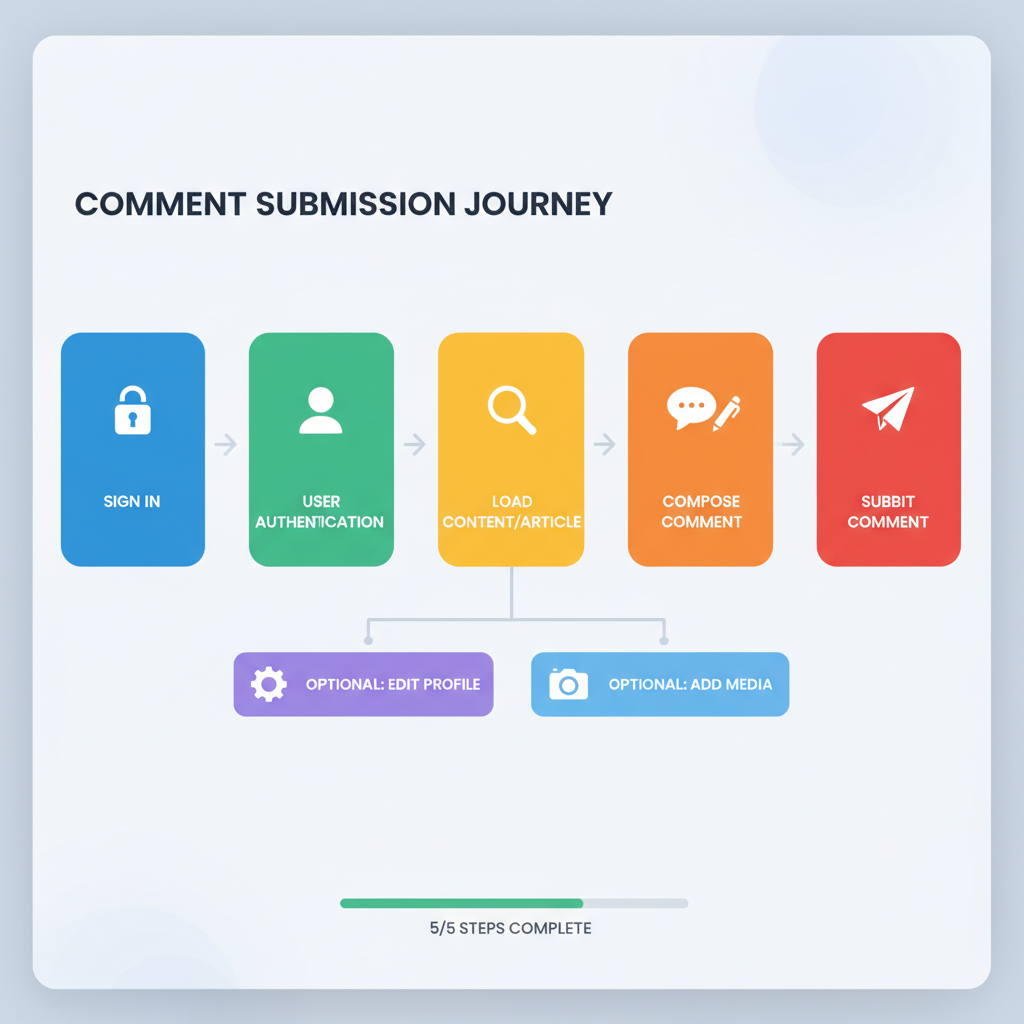 Step 3: Locate the Comment Box — how do you post a comment on facebook
