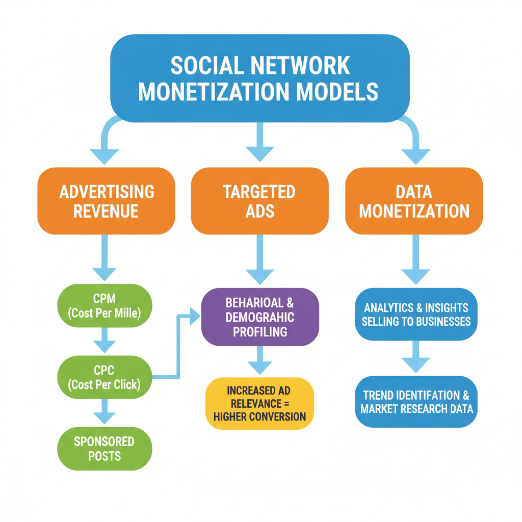Introduction to Social Networks and Monetization Strategies — how does social network make money