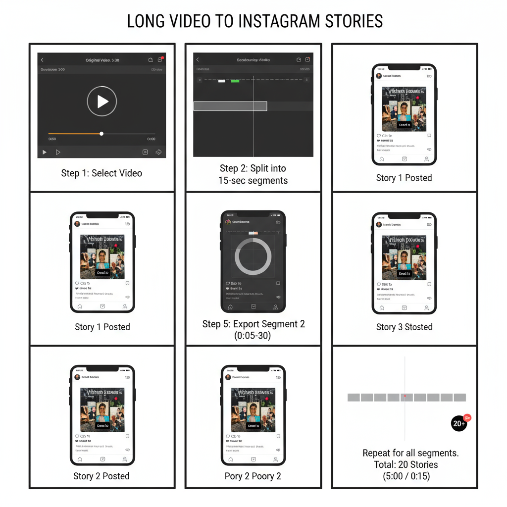 Story Segmenting Strategy — how long are videos on instagram