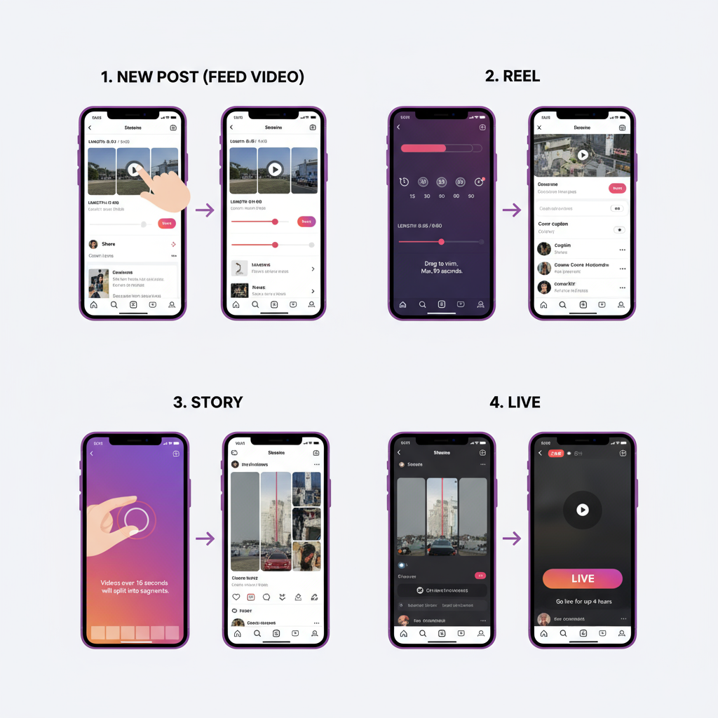 Stories: Segmenting Your Content — how long can a ig video be