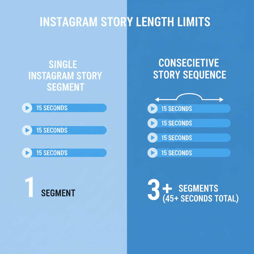 How Instagram Splits Longer Videos — how long can stories be on instagram