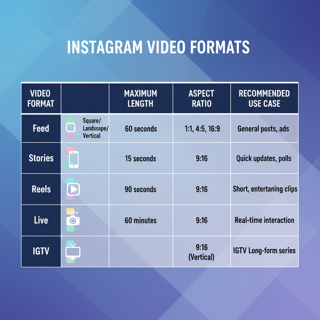 Maximum Duration for Instagram Feed Videos — how long can video posts be on instagram