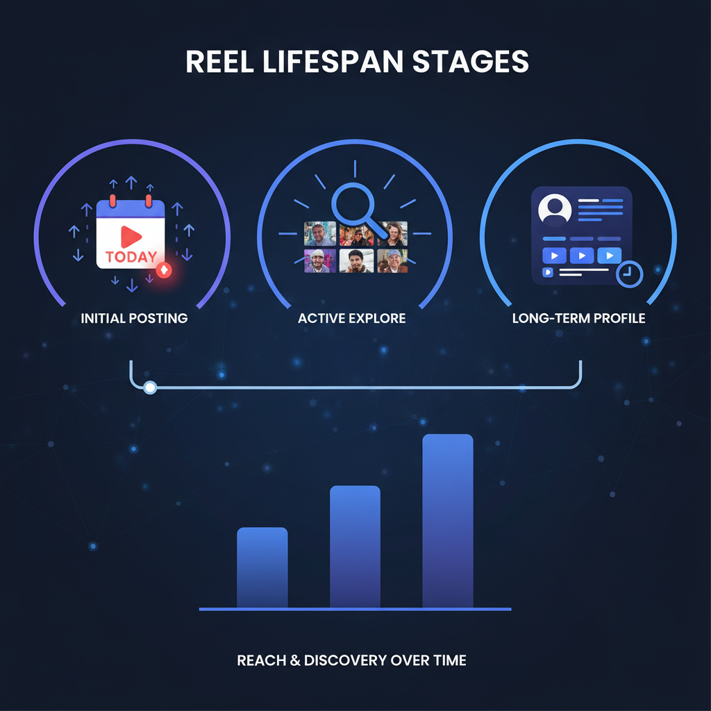 Algorithmic Lifespan and Engagement Curve — how long does a reel last on instagram