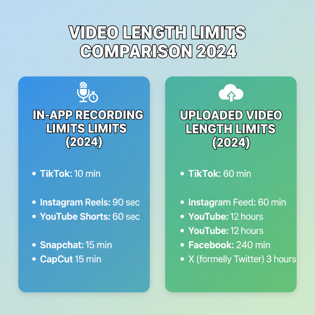 Differences Between In-App Recording Time and Uploaded Videos — how long is ig reel