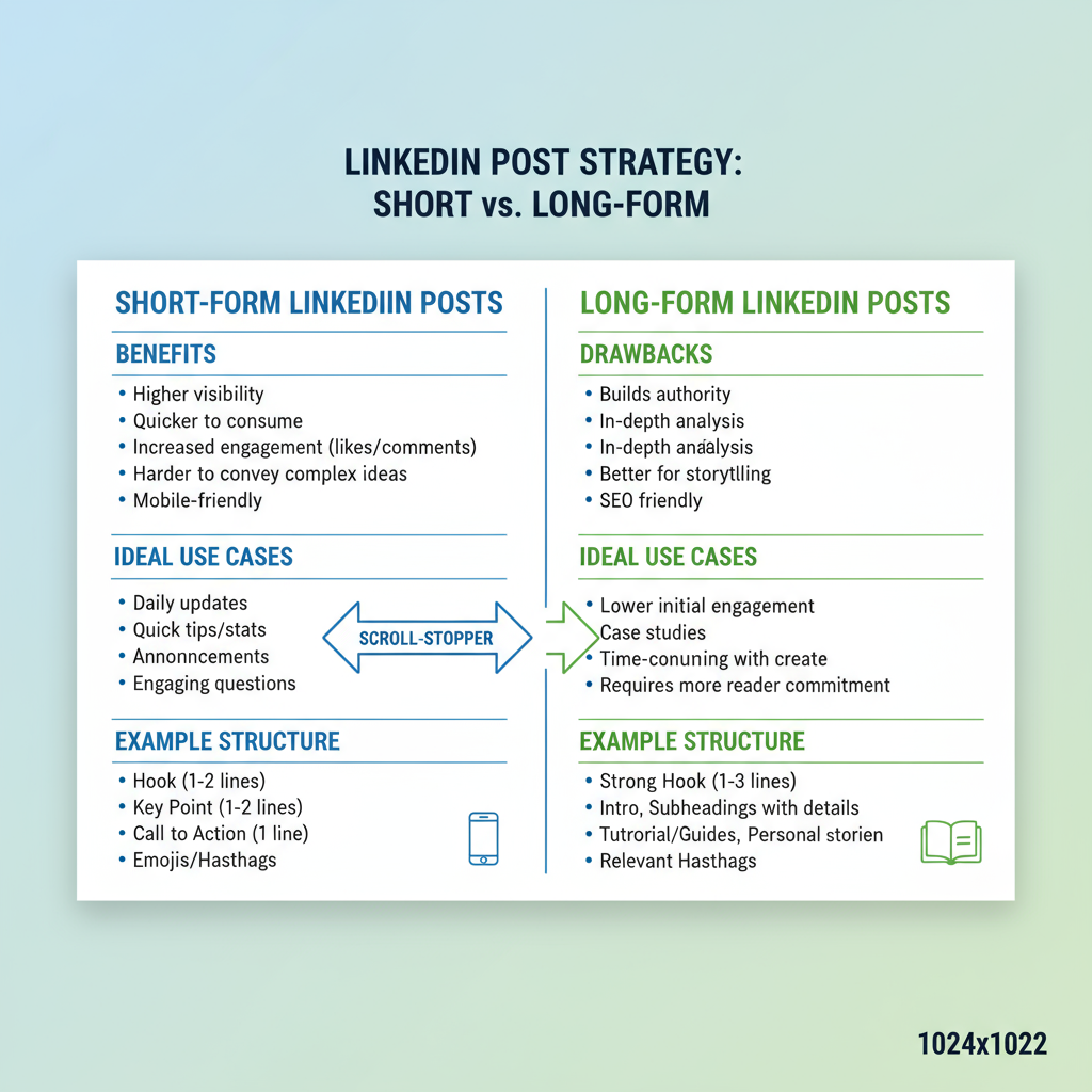 How Long Should a LinkedIn Post Be for Best Engagement — how long should a linkedin post be