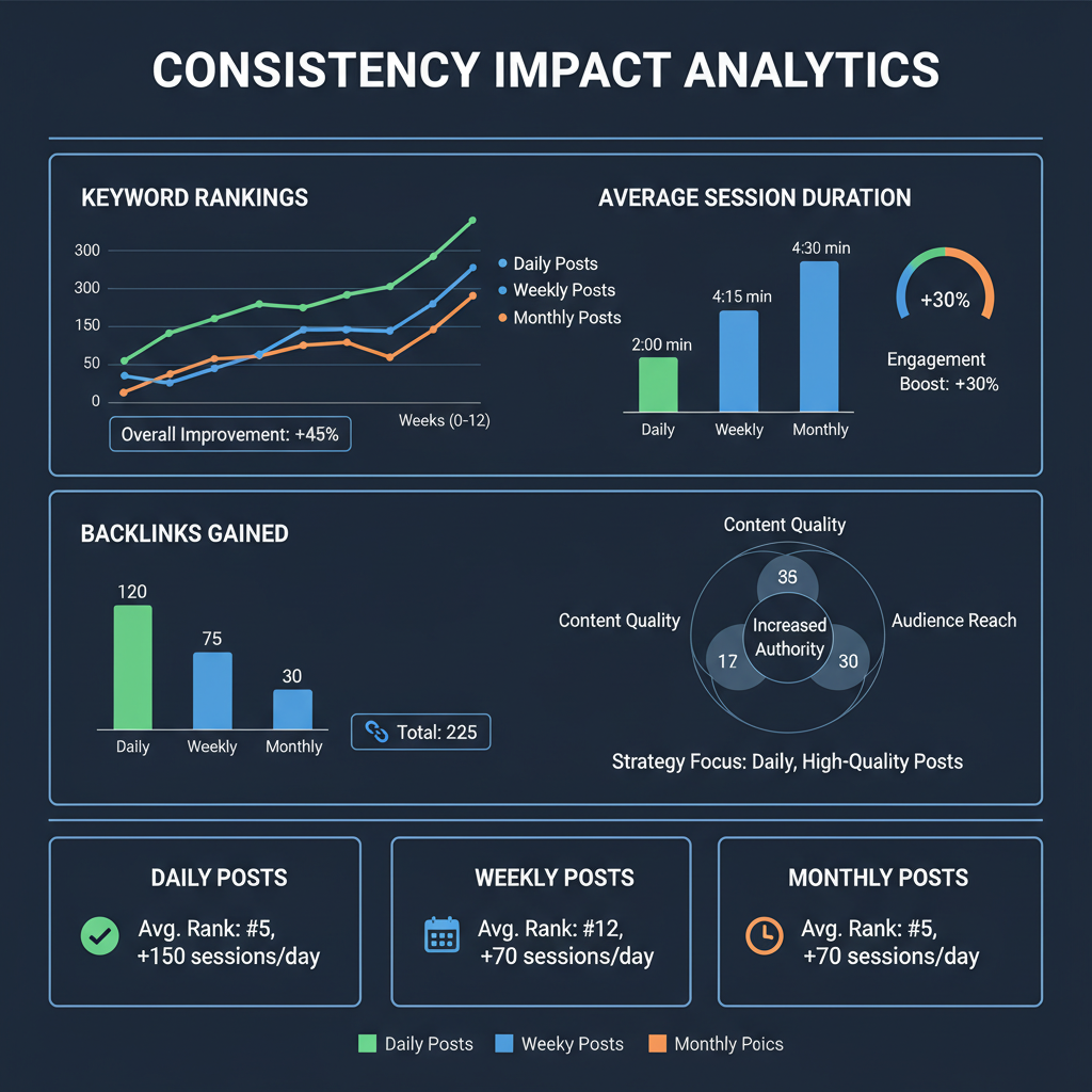 Evaluating Your Niche’s Publishing Norms — how many blog posts per week for optimal growth