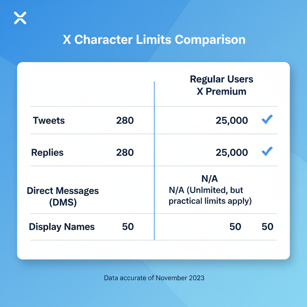 Current Standard Tweet Character Limit for Regular Users — how many characters can be in a tweet