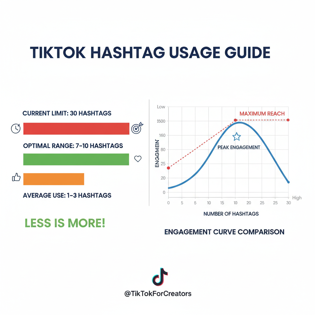 Why Not Use Too Many? — how many hashtags should i use on tiktok