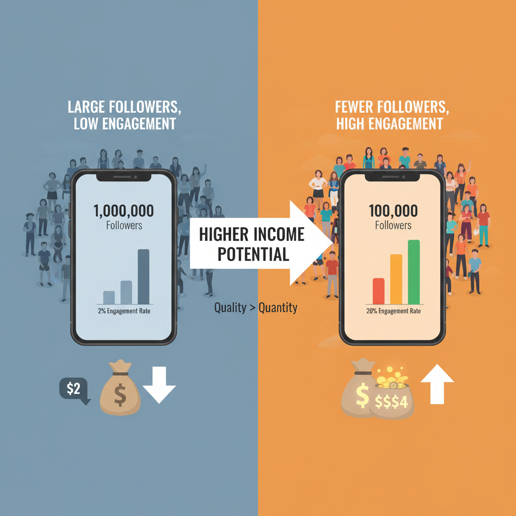 Micro-Influencers: 1K–10K Followers — how many ig followers do you need to make money