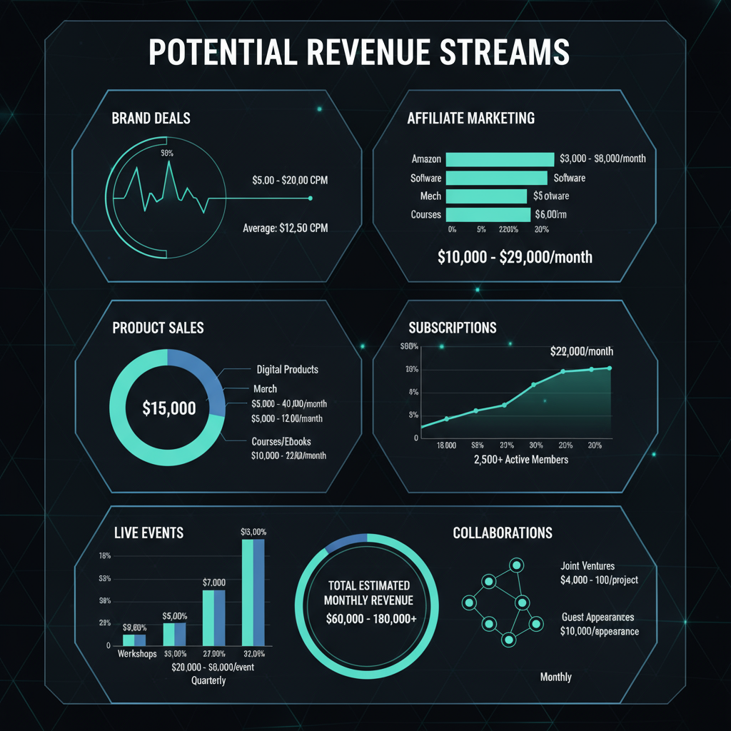 Influencer Tiers and Earning Ranges — how many instagram followers to make money