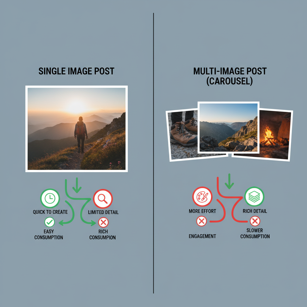 Choosing the Right Number of Photos Based on Your Content Goals — how many photos per instagram post