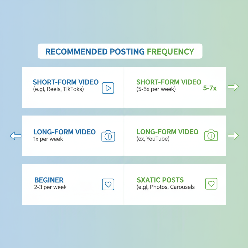 Aligning Posting Schedule with Content Type — how many times should i post on tiktok