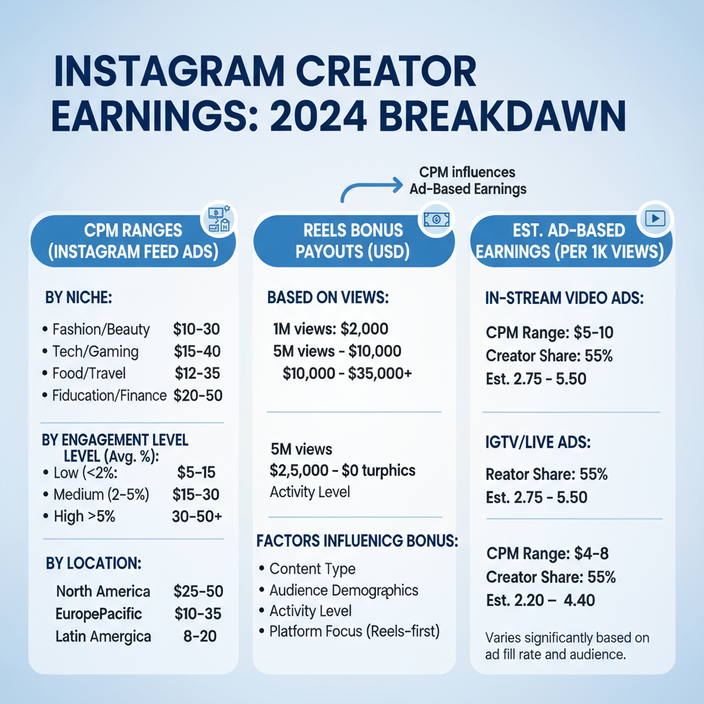 Instagram Reels Play Bonus Program Explained — how much do instagram pay for views