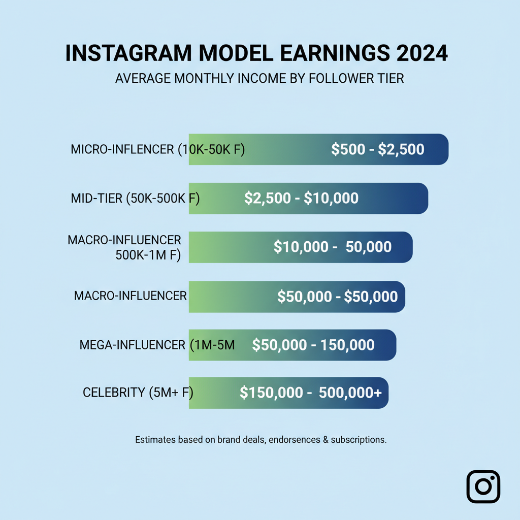 Instagram Model Earnings in 2024: How Much They Really Make — how much does an instagram model make